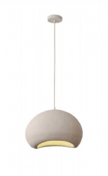 Round D40CM Glass Fibre Reinforced Plastic Pendant Lamp
